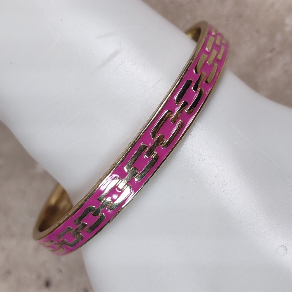 Enamel Bangle Bracelet